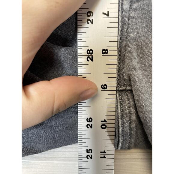 Mavi Jeans Emma Slim Boyfriend Jeans Womens 30/32 Gray Stretch Zip Fly Denim - Picture 5 of 13